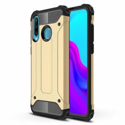   Hybrid Armor Tough Rugged Huawei P30 Lite ütésálló hátlap, tok, arany