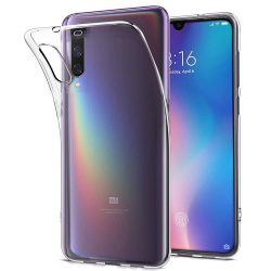   Xiaomi Mi 9 Super Slim 0.5mm szilikon hátlap, tok, átlátszó