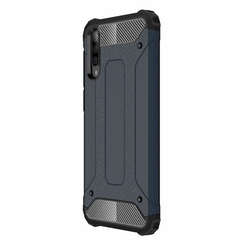 Hybrid Armor Tough Rugged Samsung Galaxy A50 ütésálló hátlap, tok, kék