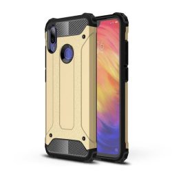   Hybrid Armor Tough Rugged Xiaomi Redmi 7 ütésálló hátlap, tok, arany