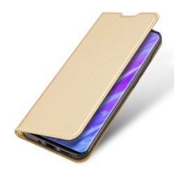   Dux Ducis Skin Pro Samsung Galaxy A70 oldalra nyíló tok, arany