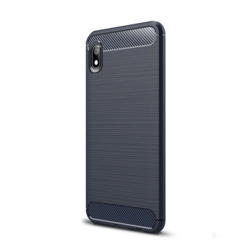 Carbon Case Flexible Xiaomi Redmi 7A hátlap, tok, kék