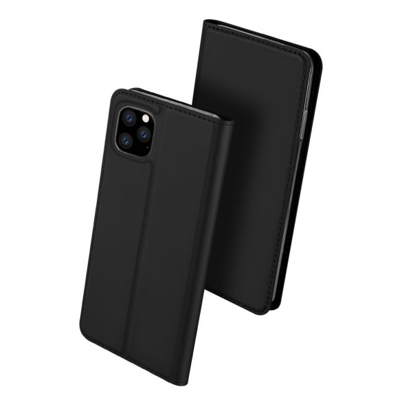 Dux Ducis Skin Pro iPhone 11 Pro oldalra nyíló tok, fekete