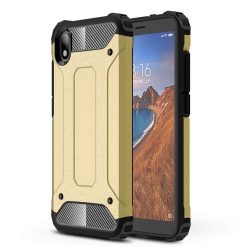   Hybrid Armor Tough Rugged Xiaomi Redmi 7A ütésálló hátlap, tok, arany