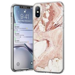   Wozinsky Marble TPU Xiaomi Redmi Note 7 hátlap, tok, rózsaszín