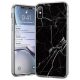 Wozinsky Samsung Galaxy A70 Marble case márvány mintás hátlap, tok, fekete