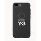 Adidas Y-3 Moulded Case iPhone 6 Plus/6S Plus/7 Plus/8 Plus eredeti bőr, hátlap, tok, fekete