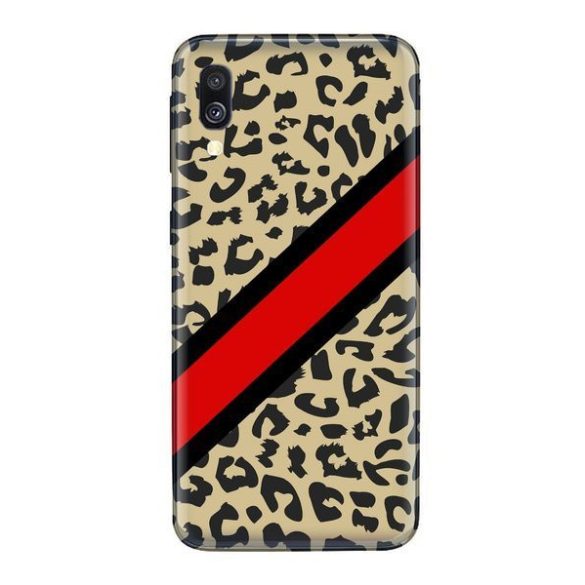 Casegadget Samsung Galaxy A71 5G párduc mintás mintás, hátlap, tok, színes