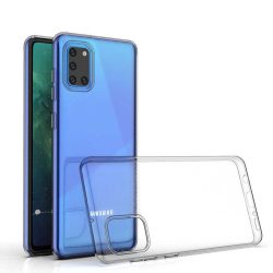   Case Slim Samsung Galaxy A31 2mm szilikon hátlap, tok, átlátszó