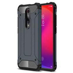   Hybrid Armor Tough Rugged Xiaomi Redmi 8 ütésálló hátlap, tok, sötétkék