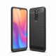 Carbon Case Flexible Xiaomi Redmi 8A hátlap, tok, fekete