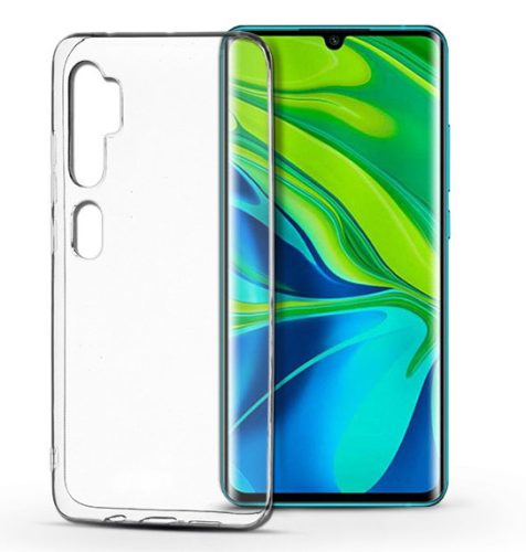 Xiaomi Mi Note 10/Mi Note 10 Pro/Mi CC9 Pro Super Slim 0.5mm szilikon hátlap, tok, átlátszó