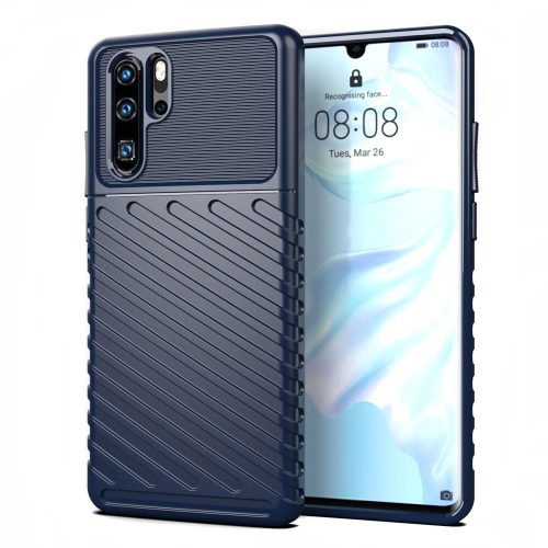 Armored Thunder Huawei P30 Pro ütésálló hátlap, tok, kék