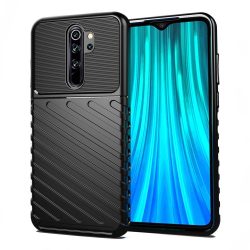   Armored Thunder Xiaomi Redmi Note 8 Pro ütésálló hátlap, tok, fekete