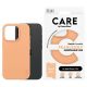 CARE by PanzerGlass Fashion Case iPhone 16 Pro 6.3" MagSafe tok, barackszín 1390