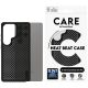 CARE by PanzerGlass Feature Samsung Galaxy S25 Ultra heat beat tok, fekete