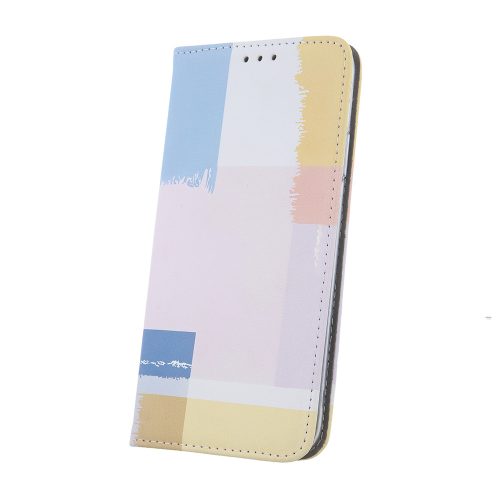 Smart Trendy Coloured Case hátlap, tok iPhone 14 6,1" Pastel Square, mintás