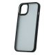 Satin Matt Case hátlap, tok iPhone 11, fekete