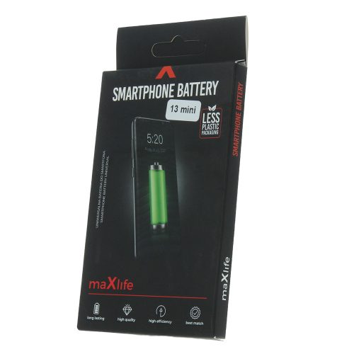 Maxlife akkumulátor iPhone 13 Mini 2406mAh BMS flex nélkül BMS flex nélkül