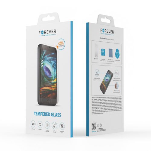 Forever tempered glass 2,5D kijelzővédő edzett üvegfólia (nem teljes kijelzős) iPhone 15 6,1"