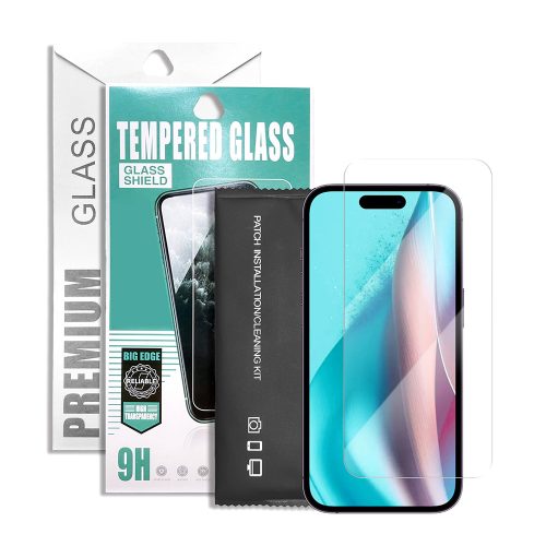 Tempered glass 2,5D Premium kijelzővédő üvegfólia (nem teljes kijelzős) iPhone 14 Pro Max 6,7"