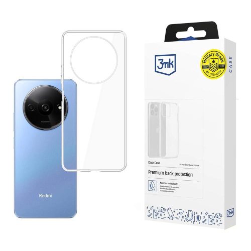 3mk Clear Case for Xiaomi Redmi A3 - tok, átlátszó