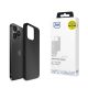 3MK Silicone Case iPhone 16 Pro Max 6.9" tok, fekete