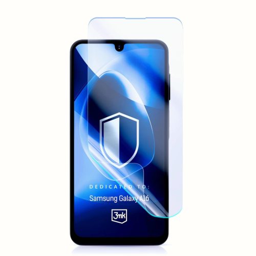 Tempered glass 3mk FlexibleGlass for Samsung Galaxy A16 teljes kijezős edzett üvegfólia