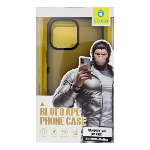 BLUEO APE Phone Case - Apple iPhone 16 Pro Max tok, fekete