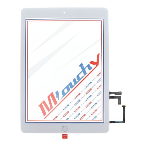 MUSTTBY Érintőképernyő + hátlapi matrica + Home iPAD 5 (fehér)