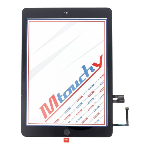 MUSTTBY Érintőképernyő + hátlapi matrica + Home iPAD 6 (fekete)