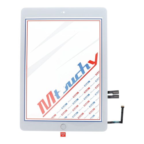 MUSTTBY Érintőképernyő + hátlapi matrica + Home iPAD 6 (fehér)