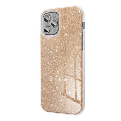 SHINING Case for XIAOMI Redmi A3 4G tok, arany