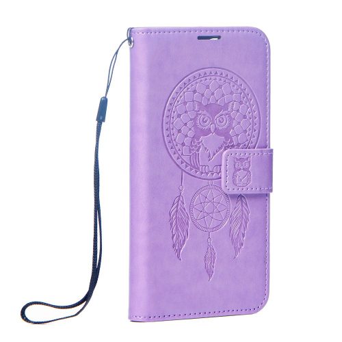 MEZZO Book case SAMSUNG S25 Ultra dreamcatcher tok, lila