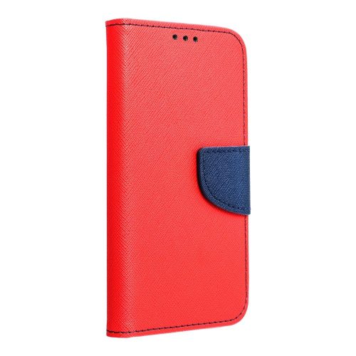 FANCY Book case for XIAOMI Redmi 14c red / tok, sötétkék