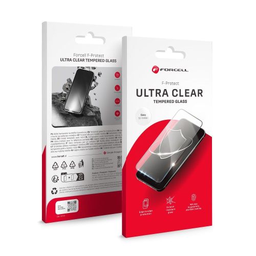 Forcell Ultra Clear Glass - for Xiaomi Redmi 14C tok, fekete