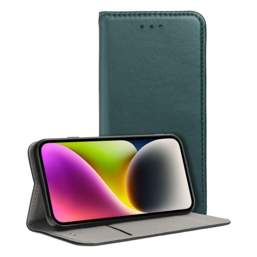 SMART MAGNETO Book case for XIAOMI 15 tok, zöld