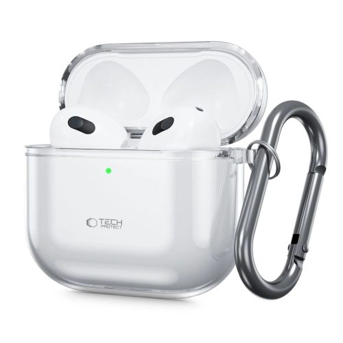 TECH-PROTECT FLEXAIR APPLE AIRPODS 4 CLEAR tok, átlátszó