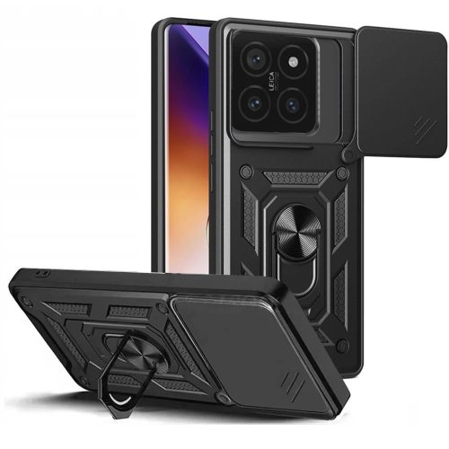 Tech-Protect CamShield Pro Case for Xiaomi 14T - tok, fekete