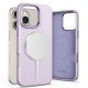 Tech-Protect Silicone PU MagSafe iPhone 16 Pro Case - tok, lila