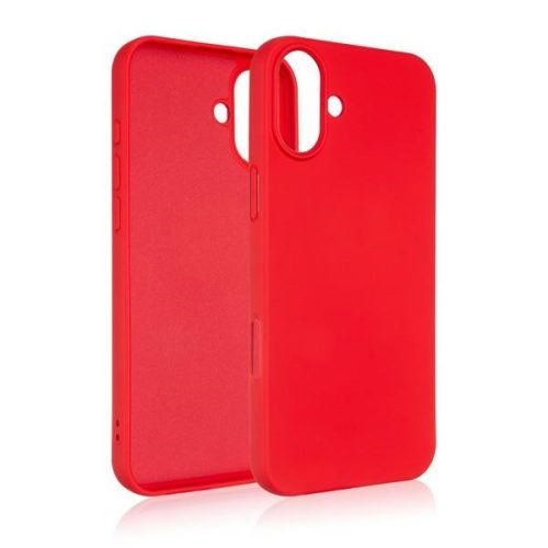 Beline Etui Silicone iPhone 16 6.1" tok, piros