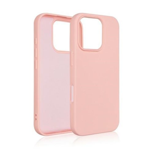 Beline Etui Silicone iPhone 16 Pro 6.3" tok, rozéarany