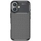 Beline Etui Carbon Armor iPhone 16 6.1" tok, fekete