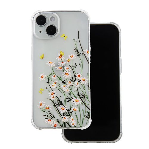 Ultra Trendy hátlap, tok iPhone 12 6,1" Meadow 1, mintás, színes