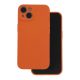 Silicone Case hátlap, tok iPhone 13 6,1", narancssárga