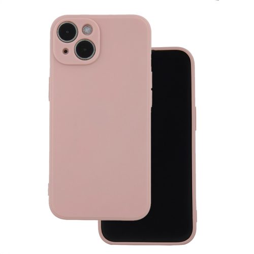 Matt TPU hátlap, tok iPhone 11 halvány, rózsaszín