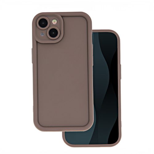 Rim TPU tok iPhone 12 Pro 6,1", barna