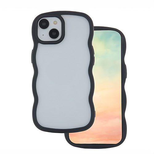 Wave case tok iPhone 11, fekete