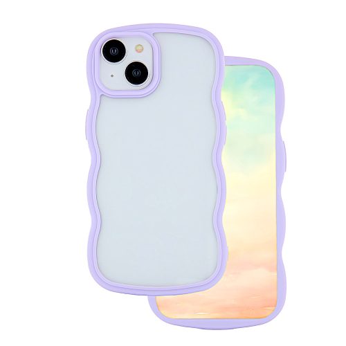 Wave case tok iPhone 11, lila