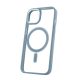 Satin Clear Mag case iPhone 16 Pro 6,3" blue